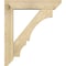 Ekena Millwork Balboa Slat Rough Sawn Bracket w/ Offset Brace, Douglas Fir, 6"W x 26"D x 30"H BKT0604X26X30BOA06RDF - alternate 2